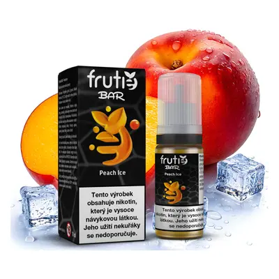 Frutie BAR - Peach Ice (Chladivá broskev) 10ml Obsah nikotinu: 10 mg