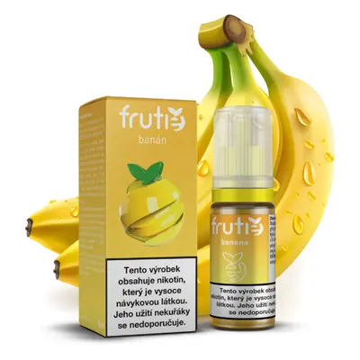 Frutie - Banana (Banán) 10ml Obsah nikotinu: 3 mg