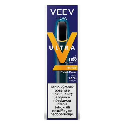 Philip Morris International (PMI) VEEV NOW ULTRA jednorázová ecigareta - Mango 18mg