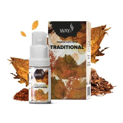 E-liquid Way To Vape Traditional 10ml Obsah nikotinu: 0mg