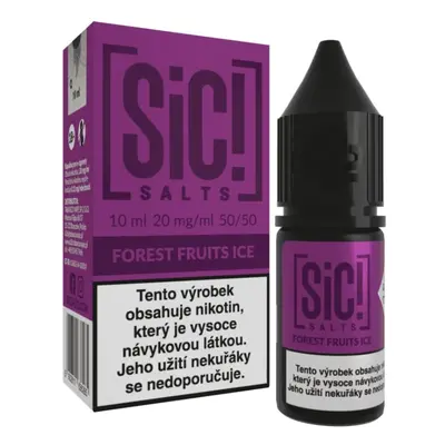 e-liquid Sic! Salts - Forest Fruits Ice (Ledové lesní plody) 20mg 10ml