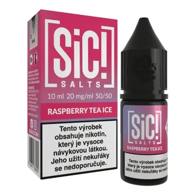 e-liquid Sic! Salts - Raspberry Tea Ice (Ledový malinový čaj) 20mg 10ml