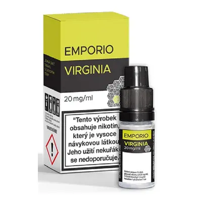 e-liquid EMPORIO Nic Salt Virginia 10ml Obsah nikotinu: 20 mg