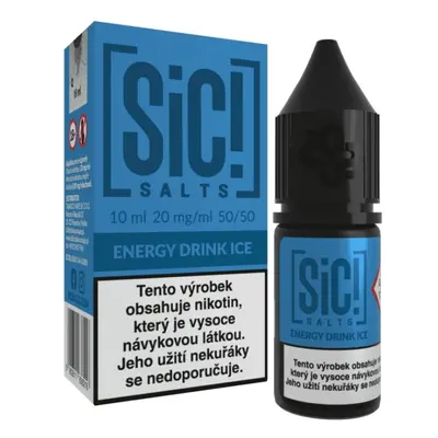 e-liquid Sic! Salts - Energy Drink Ice (Ledový energetický nápoj) 20mg 10ml