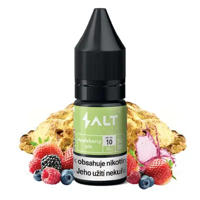 Pro Vape E-liquid Salt Brew Co Appleberry Pie (Jablečný koláč a lesní plody) 10ml Obsah nikotinu