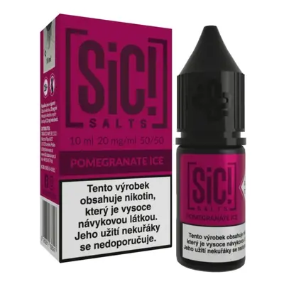 e-liquid Sic! Salts - Pomegranate Ice (Chladivé granátové jablko) 20mg 10ml