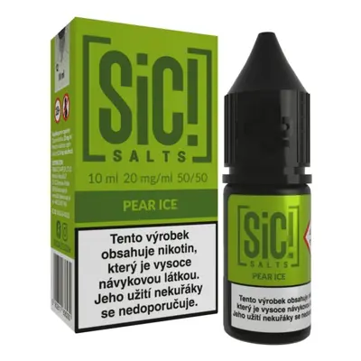 e-liquid Sic! Salts - Pear Ice (Ledová hruška) 20mg 10ml