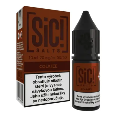 e-liquid Sic! Salts - Cola Ice (Ledová Cola) 20mg 10ml