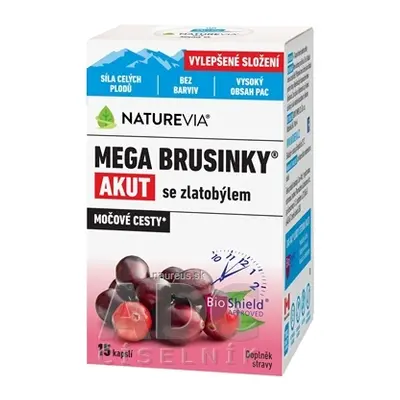 Pavex Canada SWISS NATUREVIA MEGA BRUSINKY AKUT SO zlatobýl cps 1x15 ks