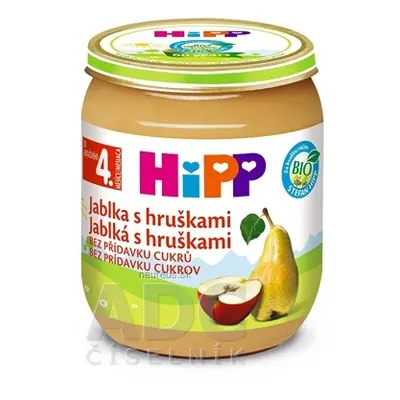 Hipp Beteiligungs AG HiPP Příkrm ovocný Jablka s hruškami (od ukonč. 4. měsíce) 1x125 g 125g