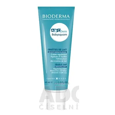 LABORATOIRE BIODERMA BIODERMA ABCDerm Babysquam krém na šupiny ve vlasech 1x40 ml 40ml