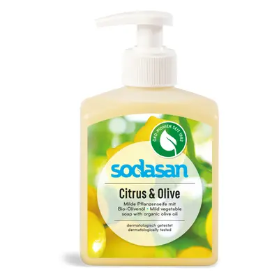 SODASAN BIO TEKUTÉ MÝDLO NA RUCE CITRON - OLIVA 300ML 300 ml