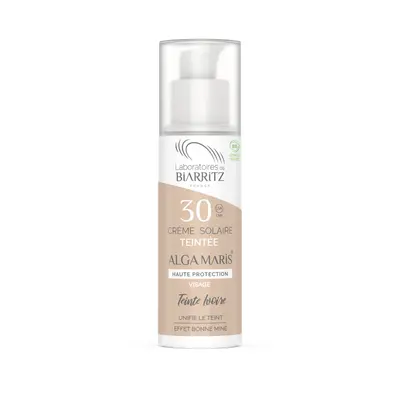 Laboratoires de Biarritz ALGA MARIS tónovací krém Beige s faktorem SPF30 50ml