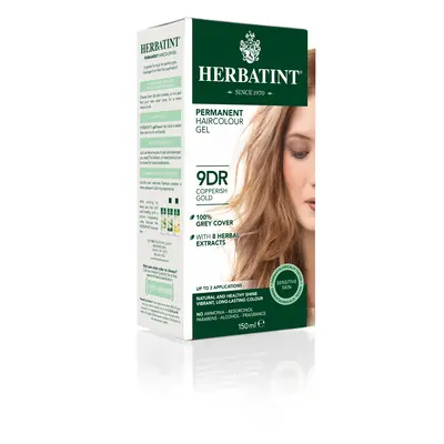 HERBATINT HERBATINT 9DR měděná zlatá permanentní barva na vlasy 150 ml