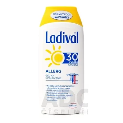 STADA Arzneimittel AG Ladival Allergy SPF 30 gel na opalování 1x200 ml 200ml