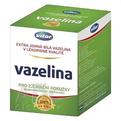 VITAR s.r.o. VITAR Vazelína extra jemná bílá 1x110 g 110 g