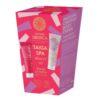 Natura Siberica Sprchový dárkový set - Taiga SPA 200 ml + 200 ml