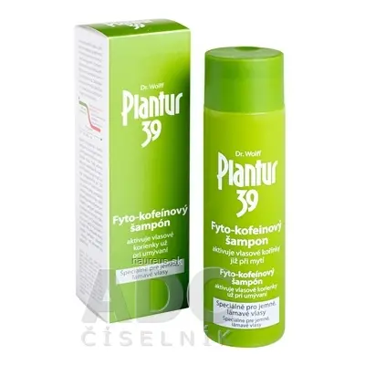 Dr. Wolff Plantur 39 Fyto-Kofeinový šampon pro jemné vlasy 1x250 ml 250 ml