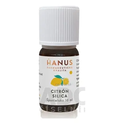 Hanus - Bylinné prípravky HANUS SILICA CITRÓNOVÁ ole 1x10 ml 10ml