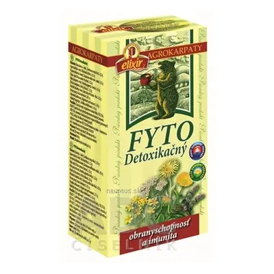 AGROKARPATY, s.r.o. Plavnica AGROKARPATY FYTO ČAJ detoxikační, 20x2 g (40 g) 20 x 2 g