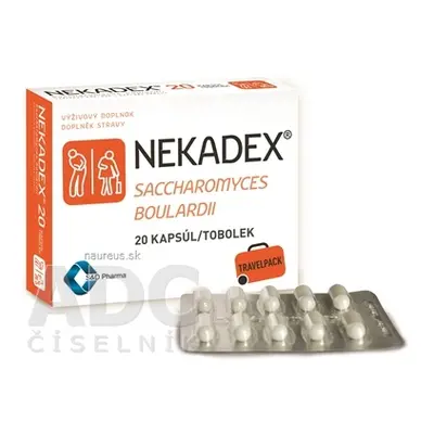 EmergoPharm Sp. z o.o. NEKADEX cps 1x20 ks 20 ks