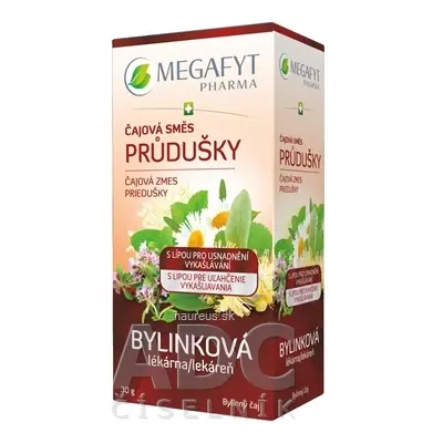 Megafyt Pharma s.r.o. MEGAFYT Bylinková lékárna Čajová směs průdušky bylinný čaj, s lípou, 20x1,