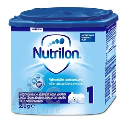 Nutricia a.s. Nutrilon 1 počáteční mléčná kojenecká výživa v prášku (0-6 měsíců) (inov.2018) 1x3