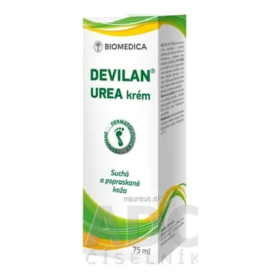 Biomedica, spol. s r.o. BIOMEDICE DEVILAN UREA krém 1x75 ml