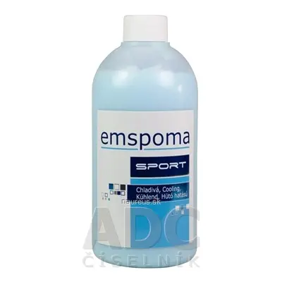 JUTTA s.r.o. EMSPOMA Chladivá - modrá "M" masážní emulze 1x500 ml 500 ml