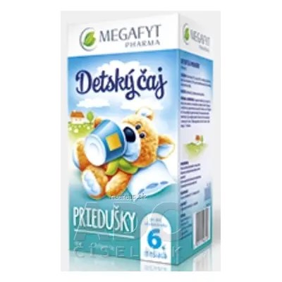 Megafyt Pharma s.r.o. MEGAFYT Dětský čaj průdušky inov.2015, bylinný, 20x2 g (40 g) 20 x 2 g