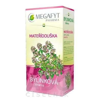 Megafyt Pharma s.r.o. MEGAFYT Bylinková lékárna mateřídouška bylinný čaj 20x1,5 g (30 g) 20 x 1.