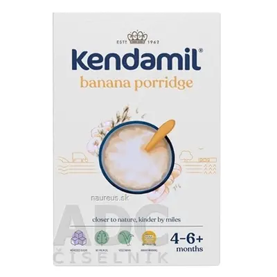 Kendal Nutricare KENDAMIL Mléčná kaše s banánem (od ukonč. 4.-6. měsíce) 1x150 g