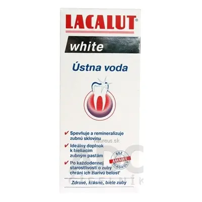 Dr. Theiss Naturwaren GmbH LACALUT WHITE ústní voda 1x300 ml 300ml