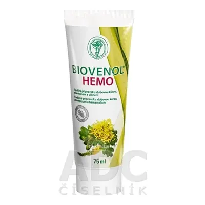 Biomedica, spol. s r.o. BIOMEDICA Biovena HEMO gel 1x75 ml 75 ml