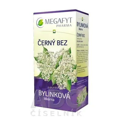 Megafyt Pharma s.r.o. MEGAFYT Bylinková lékárna ČERNÝ BEZ bylinný čaj 20x1,5 g (30 g) 20 x 1.5 g