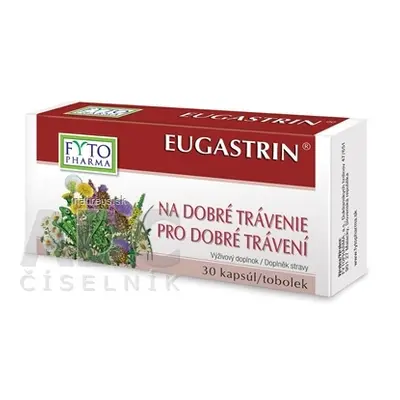 FYTOPHARMA, a.s. FYTO EUGASTRIN na dobré trávení, cps 1x30 ks 30 ks