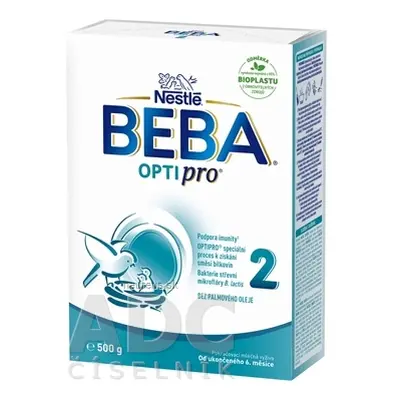 Nestlé France BEBA OPTIPRO 2 následná kojenecká výživa (od ukonč. 6. měsíce)(inov.2022) 1x500 g