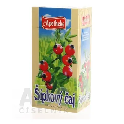 MEDIATE s.r.o. APOTHEKE šípkový čaj 20x2,5 g (50 g) 20 x 2.5 g