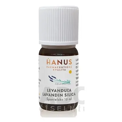 Hanus - Bylinné prípravky HANUS SILICA levandulový ole 1x10 ml 10 ml