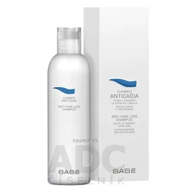 BABÉ LABORATORIOS Babe VLASY Šampon proti vypadávání vlasů (Anti-Hair Loss Shampoo) 1x250 ml 250