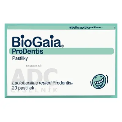 FarmaSierra manufacturing SL BioGaia ProDentis pastilky, mentolová příchuť 2x10 ks (20 ks) 2 x 1