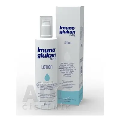 PLEURAN, s.r.o. Imunoglukan P4H LOTION neparfémované tělové mléko (inov.2022, imunoklub) 1x250 m