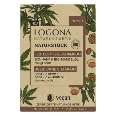 Logona Tuhý konopný šampon BIO mandlový olej 60g