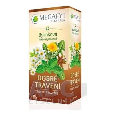 Megafyt Pharma s.r.o. MEGAFYT Bylinková lékárna DOBRÉ TRÁVENÍ bylinný čaj 20x1,5 g (30 g)