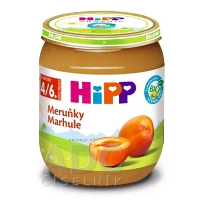 Hipp Beteiligungs AG HiPP Příkrm ovocný Meruňky (od ukonč. 4. měsíce) 1x125 g 125 g