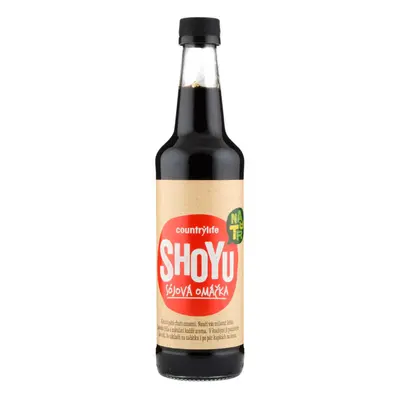 Country Life Shoyu sójová omáčka 500 ml COUNTRY LIFE 500 ml