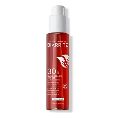 Laboratoires de Biarritz Olej na opalování SPF30 Satin Sun 125ml