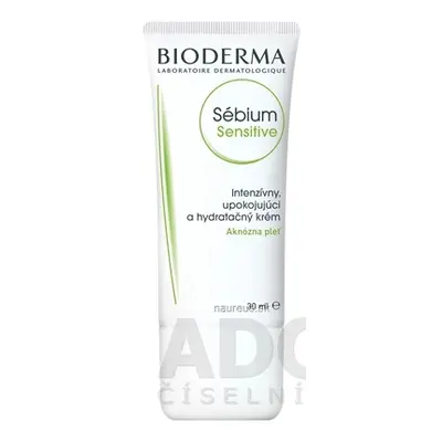 LABORATOIRE BIODERMA BIODERMA Sébium Sensitive (AKCE) intenzivní krém, aknózní pleť 1x30 ml 30ml