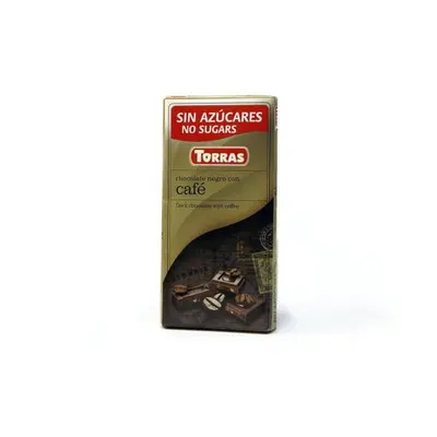 Torras ES Torras čokoláda DIA hořká ček. s kávou 75g 75 g