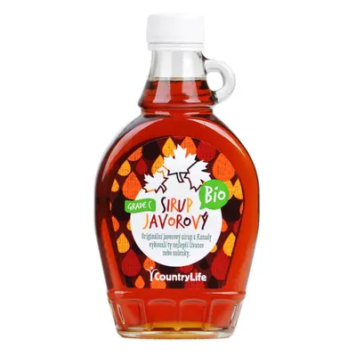 Country Life Sirup javorový Grade C 250 ml BIO 250 ml